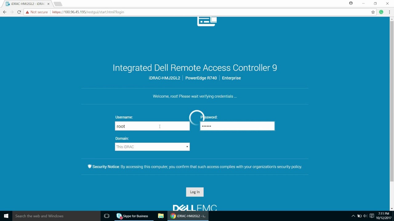 Initial installation &ndash; iDRAC Service Module