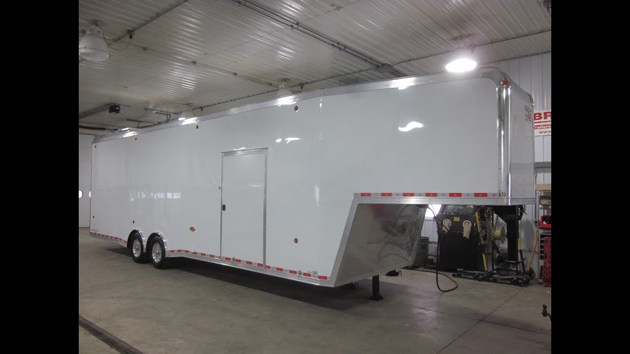 38' United Gooseneck Super Hauler Race Car Trailer For Sale - Trailer Enterprises
