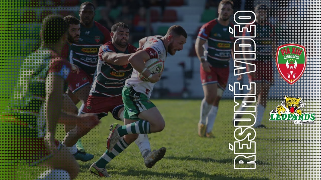 Résumé - Pia vs Villeneuve XIII RL