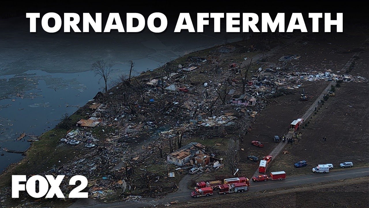 Photos reveal deadly Michigan tornado aftermath