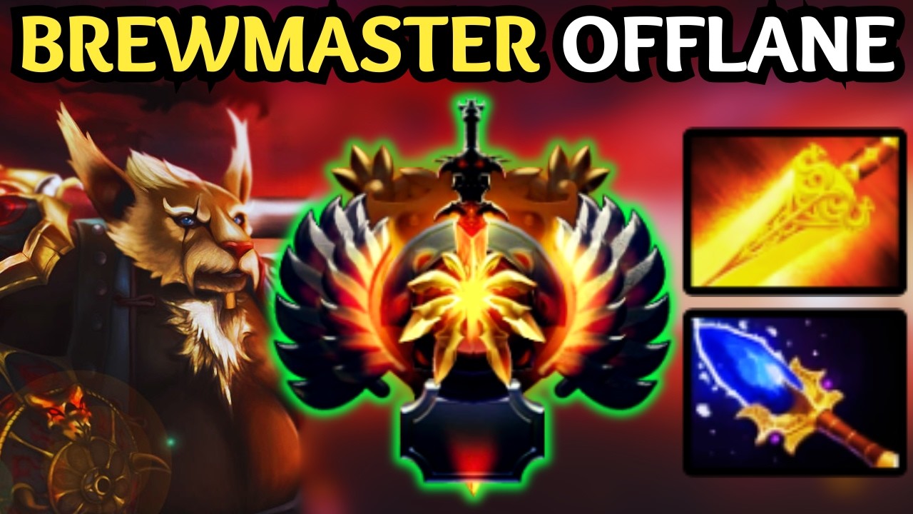 🔥 MASTER BREWMASTER Offlane — Total Teamfight Control 🔥 Dota 2 Offlane