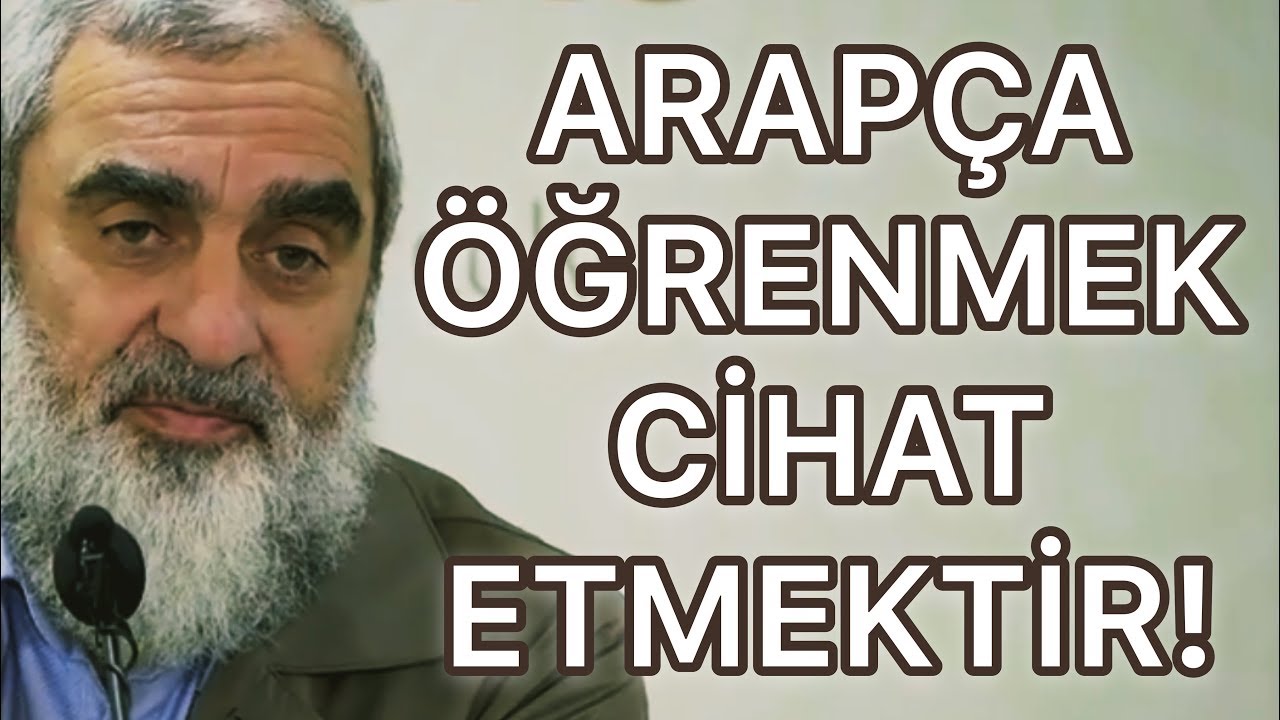 KURAN ARAPÇA'SINI ARAP DENEN ÜLKELERDE ANLAYAN VAR MI? & NUREDDİN YILDIZ