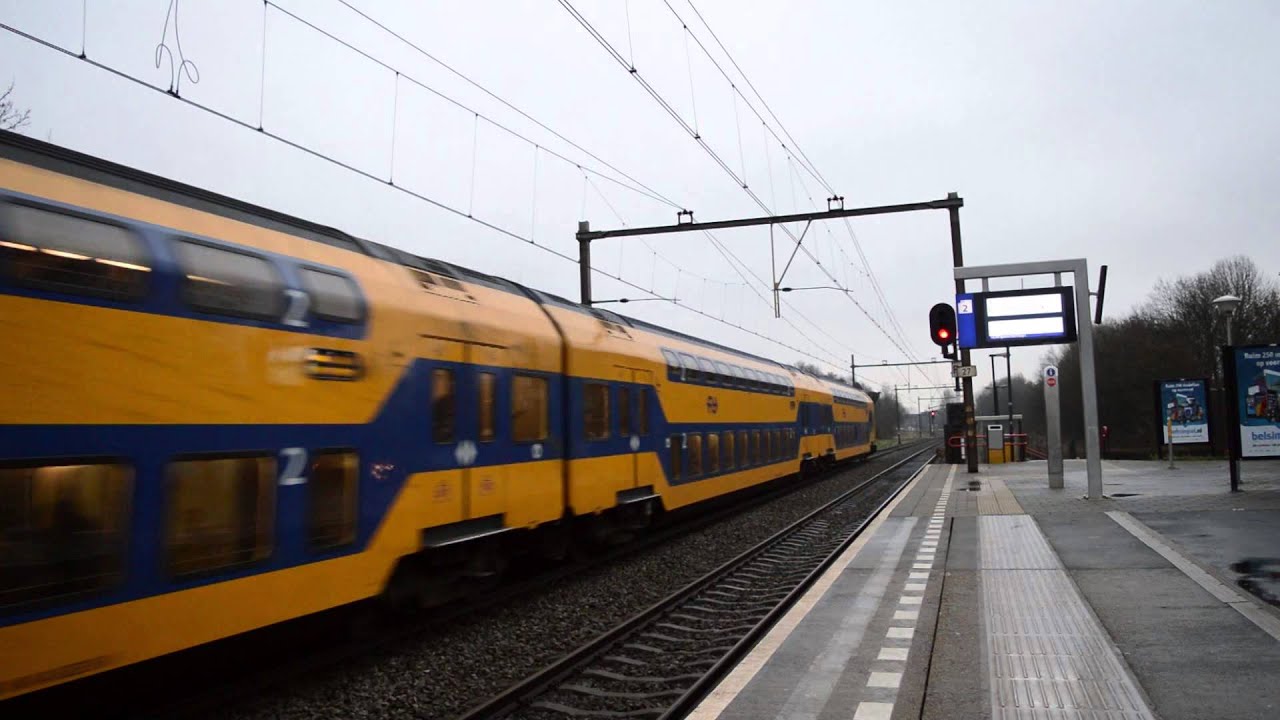 Treinen in Dordrecht Zuid - 3 januari 2015