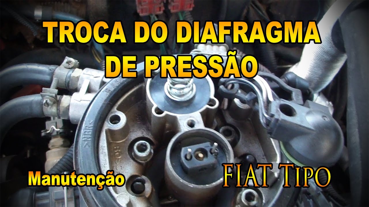 Fiat Tipo - Troca do diafragma de pressão - Pesterenan