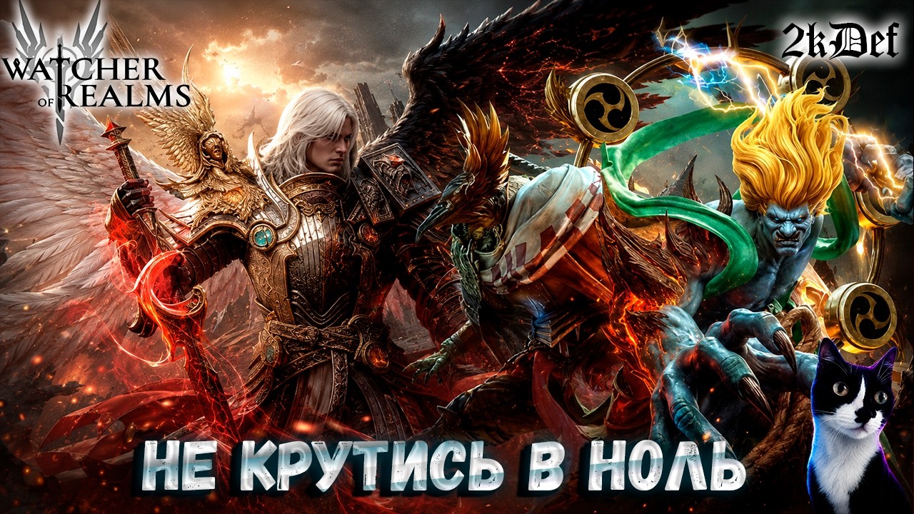 Как Лучше Крутить Кайнана Аэриса Райдзана в #watcherofrealms #Julygameplayevent | 2kDef