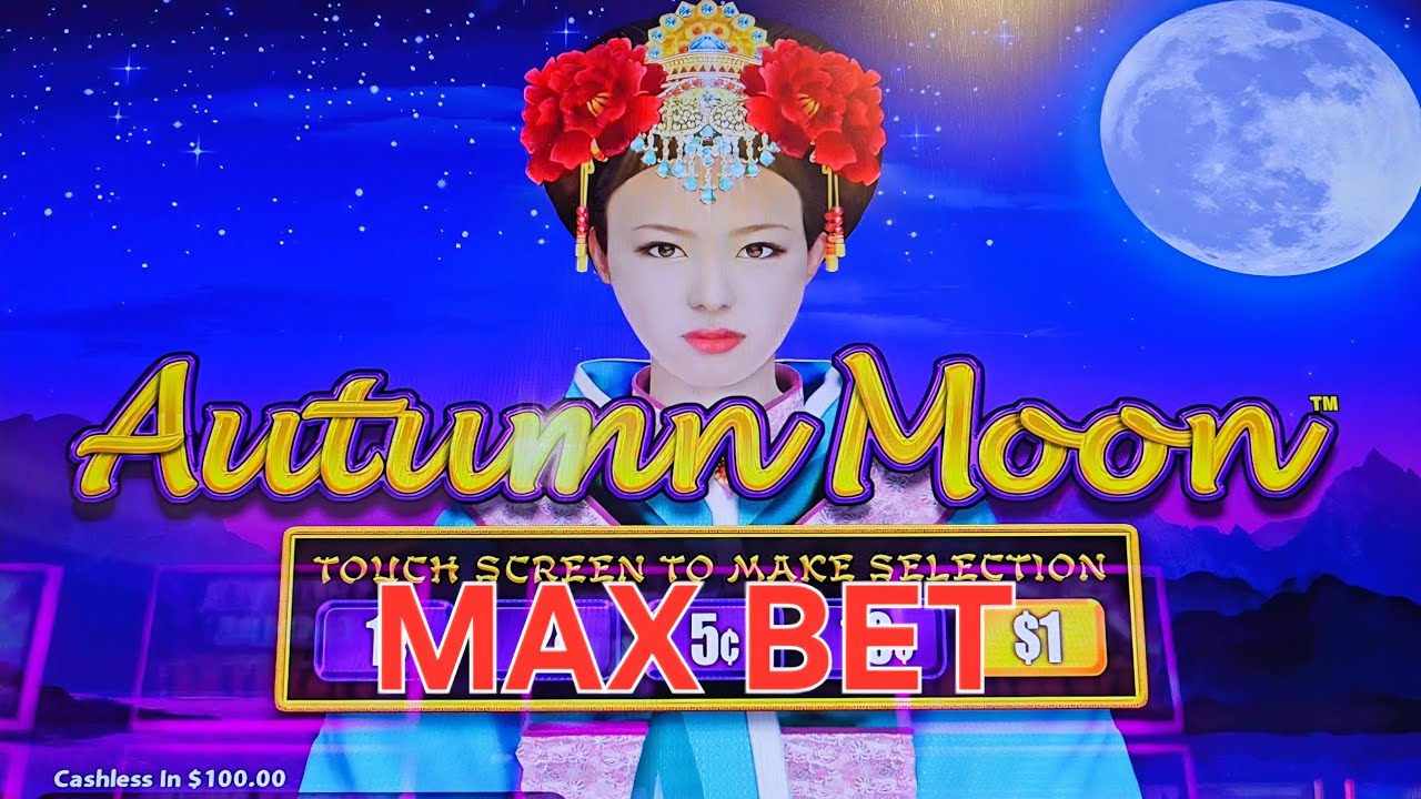 Autumn Moon: Dragon Link, максимальная ставка 10 центов.