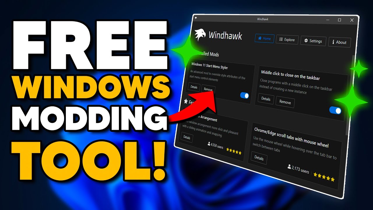 You MUST Use this FREE Windows Modding Utility to Customize & Optimize Windows 11!