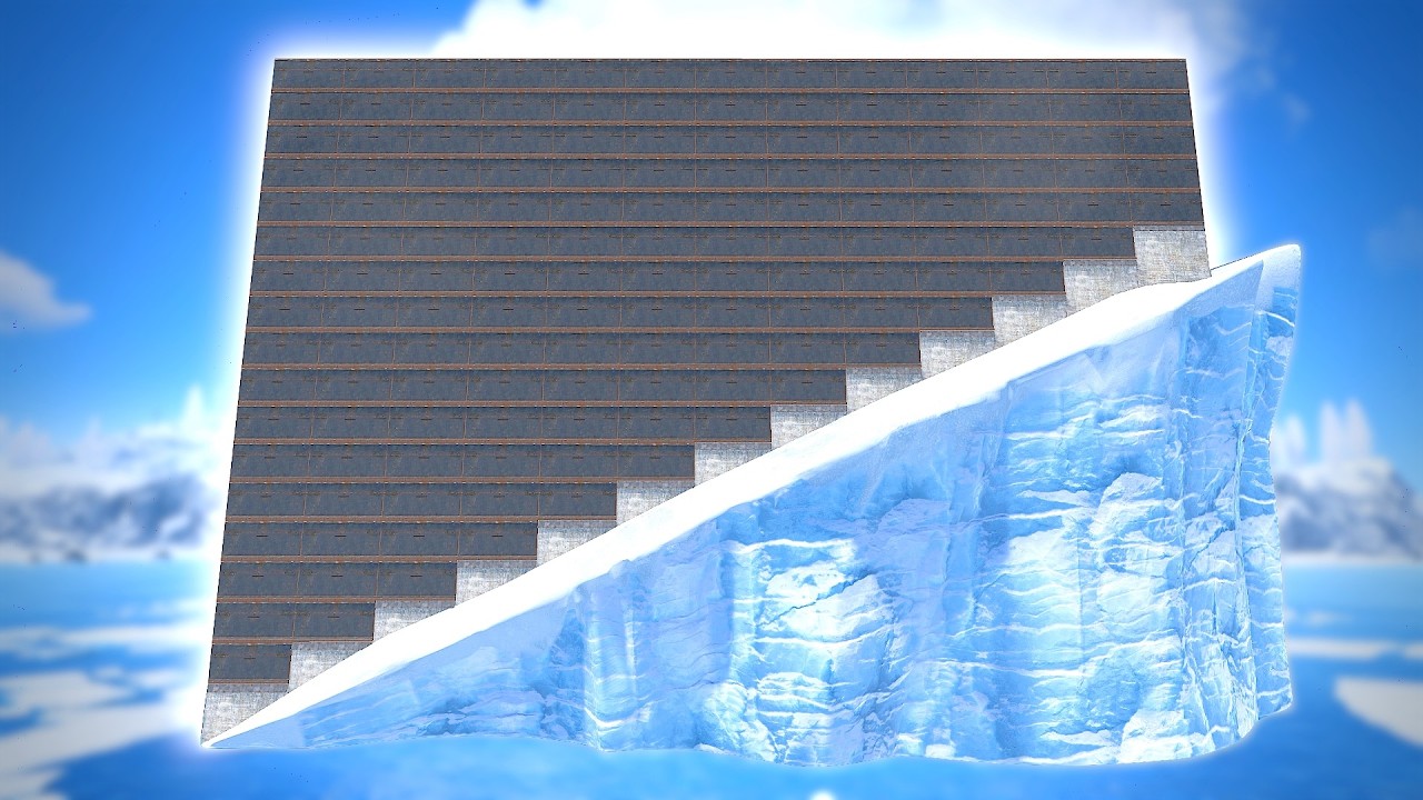 I Spent ALL OF MY BOOM Raiding this Extremely Smart Iceberg Builder