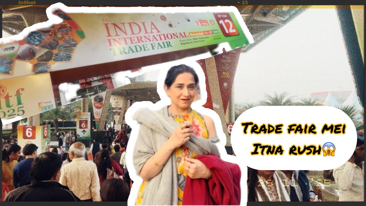 Inside the Biggest Trade Fair of the Year! 🚀✨ | Amita vlogs