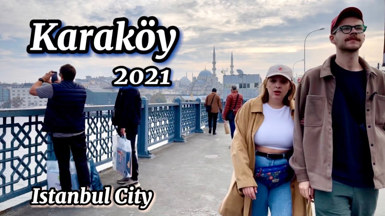 Karak&ouml;y Walking Tour Around The best Cafes and Restaurants 2021 | Istanbul City 🇹🇷