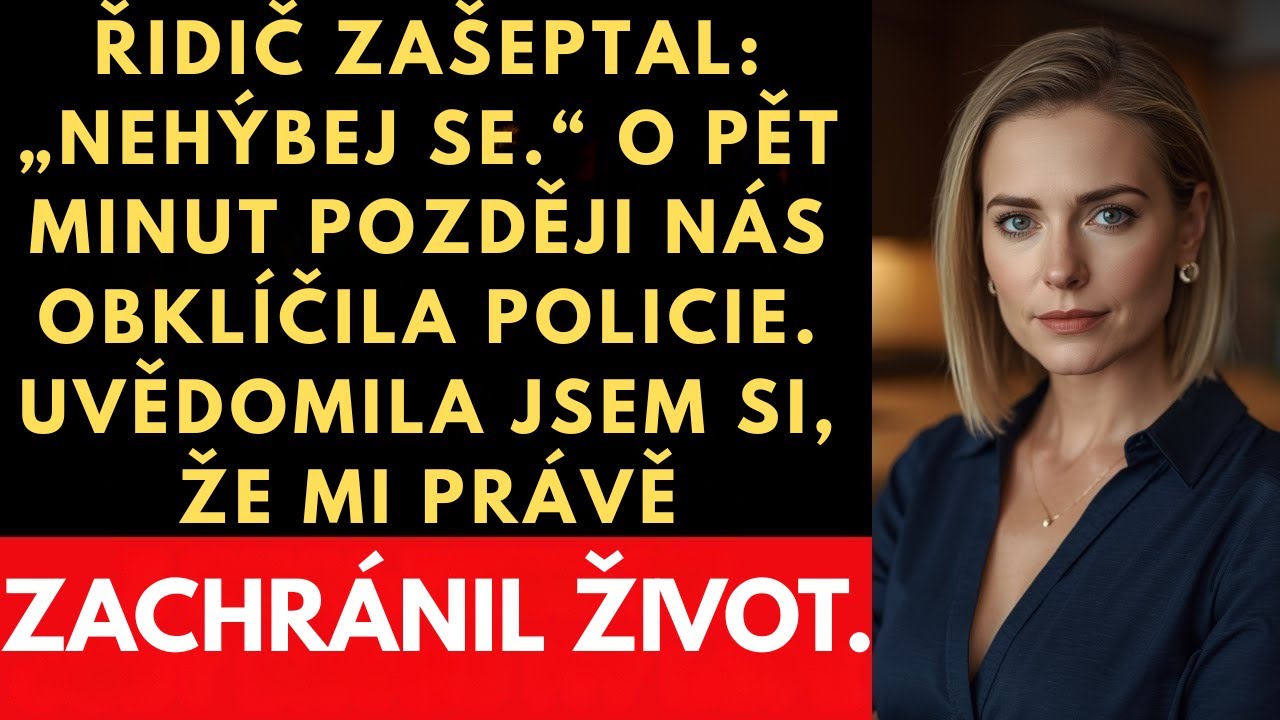 „Nevystupujte, důvěřujte mi!“ řekl taxikář v panice. A pak nás obklíčila policie…