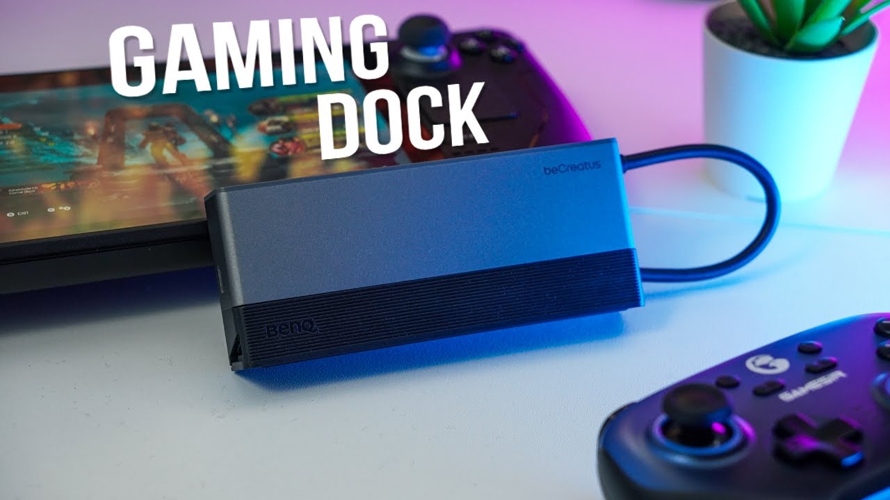 Steam Deck Dock w/ HDMI 2.1! - BenQ GR10