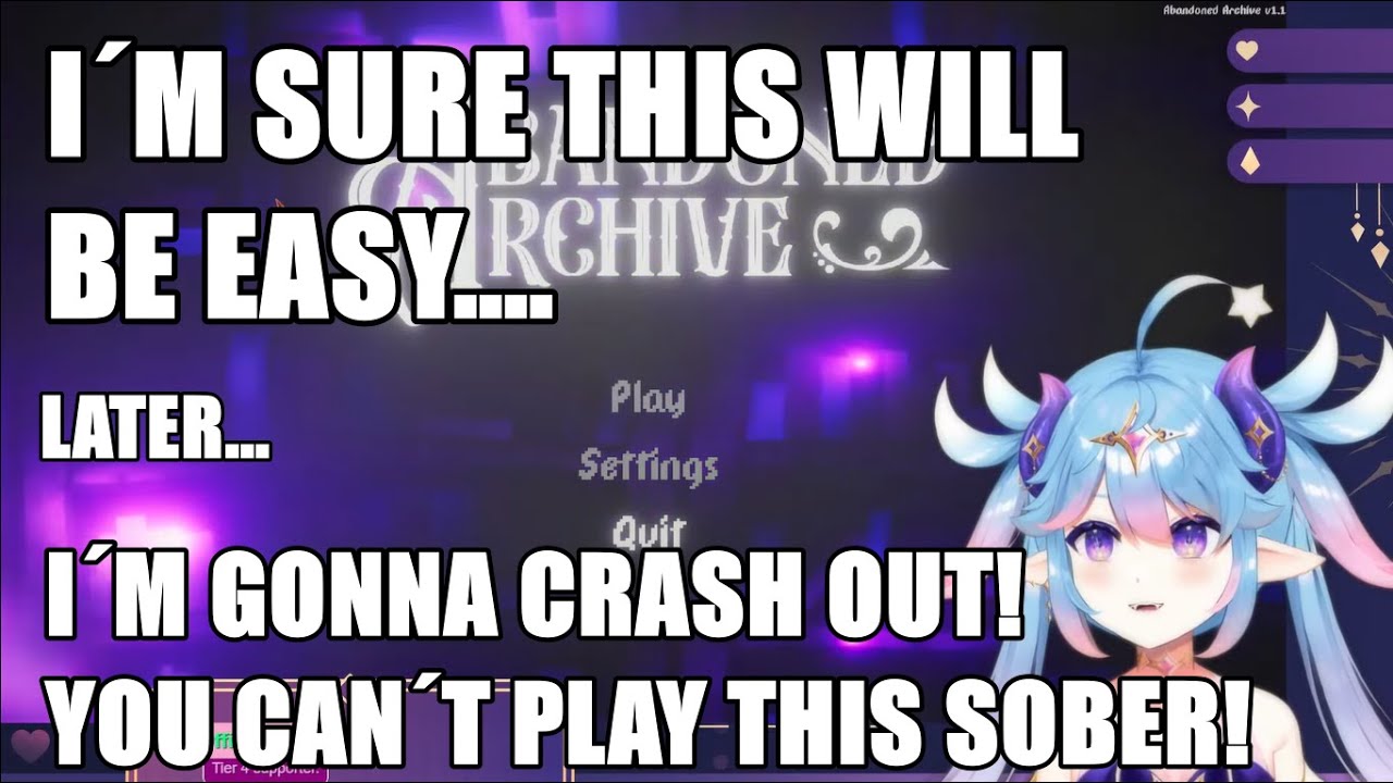 Hana plays abandoned archive (vedal987 game) (all deaths) (abandoned archive scuff p3)