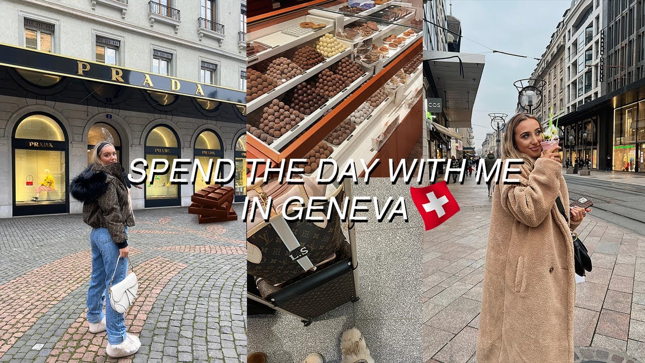 SPEND THE DAY WITH ME IN GENEVA🇨🇭| Chocolate shopping and exploring🍫 | Lucinda Strafford
