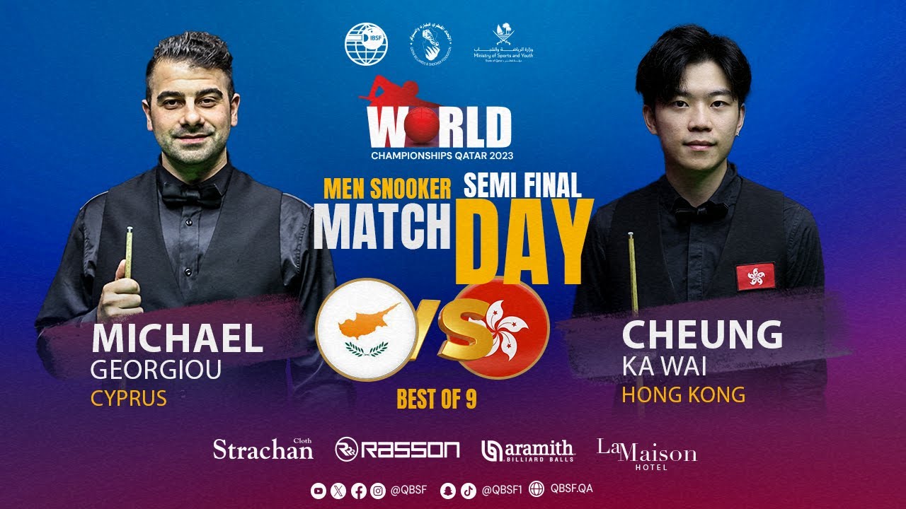 IBSF WORLD CHAMPIONSHIPS QATAR 2023  l MENS SNOOKER