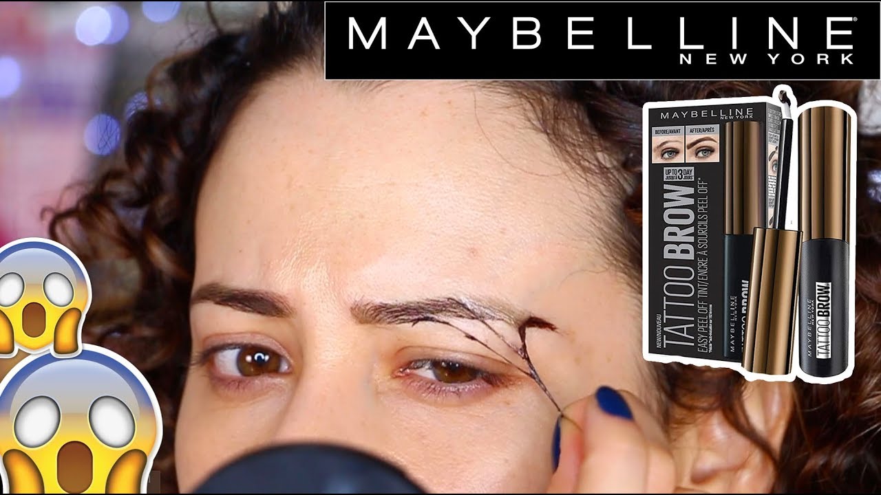 Cejas tatuadas? Tattoo Brow de Maybelline Review