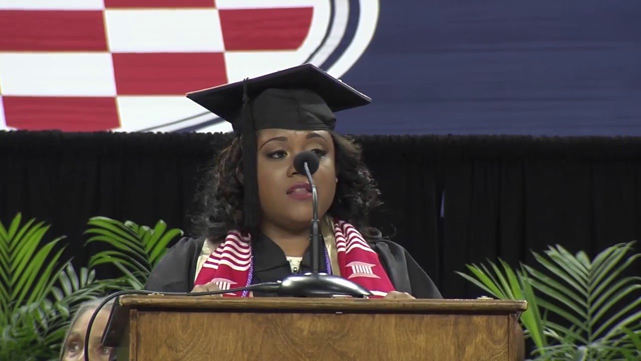 Introduction of Commencement Speaker, Courtney Britt
