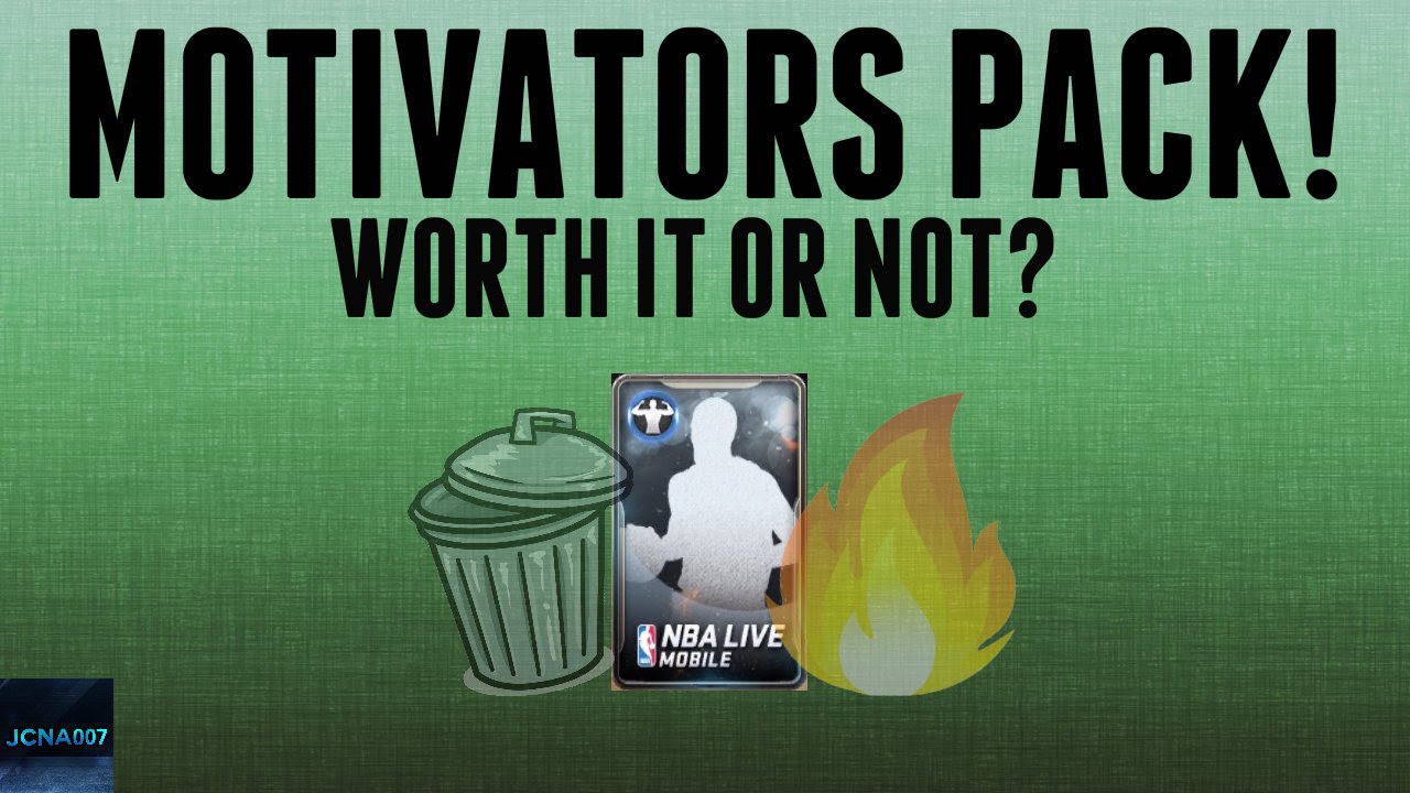 MOTIVATOR PACKS! WORTH IT OR NOT? | NBA Live Mobile Pack Opening