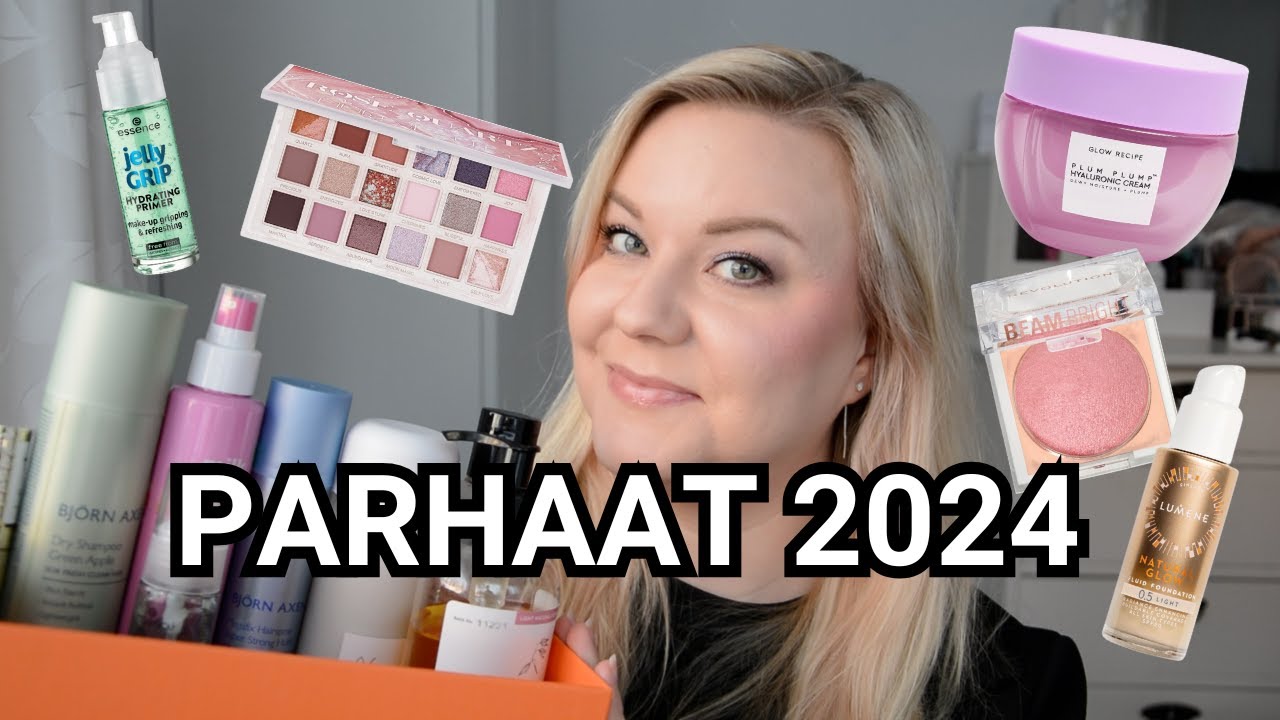 *PARHAAT* kosmetiikkatuotteet 2024!!! | Parhaat löydöt viime vuodelta ♥