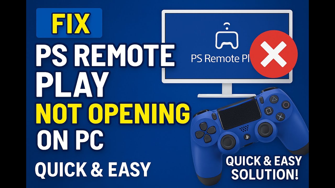 Исправьте ошибку «PS Remote Play не открывается на ПК» — быстрое и простое решение!