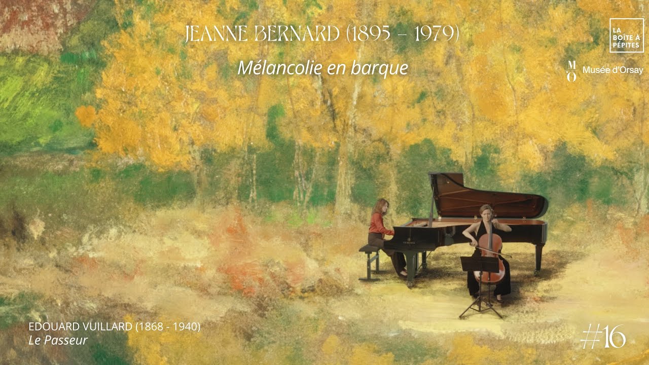 Jeanne Bernard, Mélancolie en barque - H. Luzzati, V. Wagner