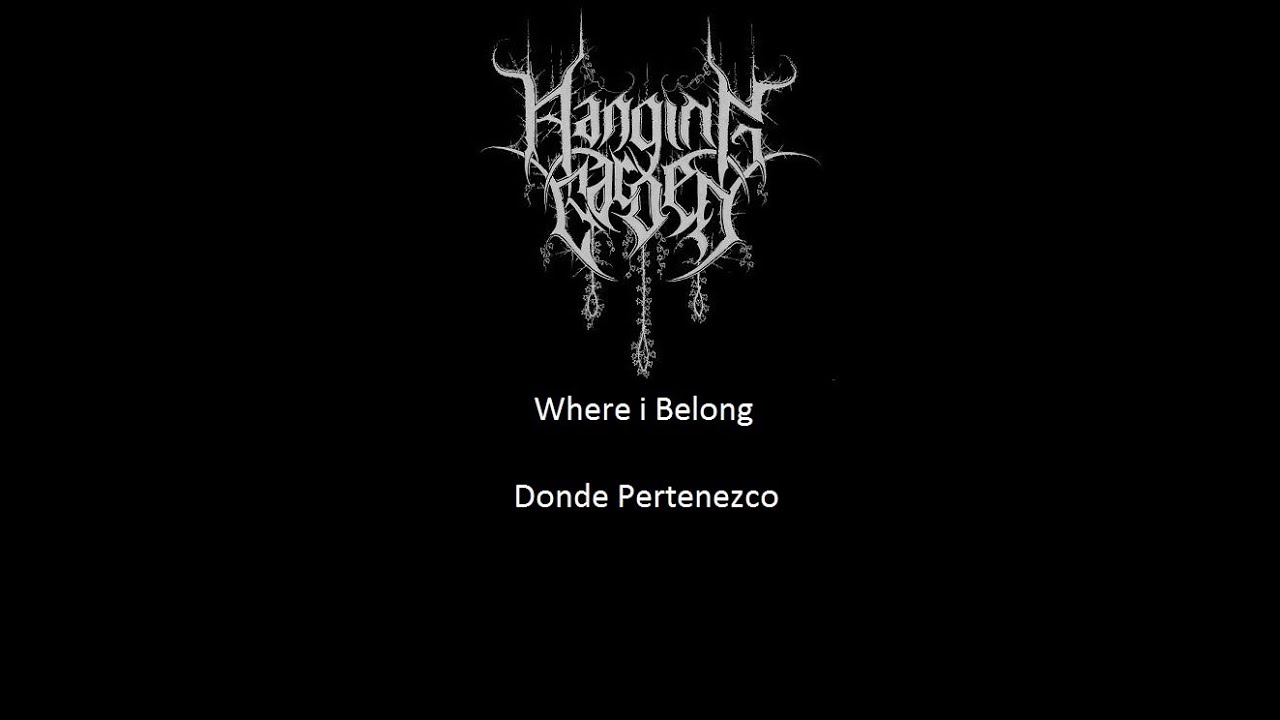 Hanging Garden Where i Belong (Lyrics - Sub español)