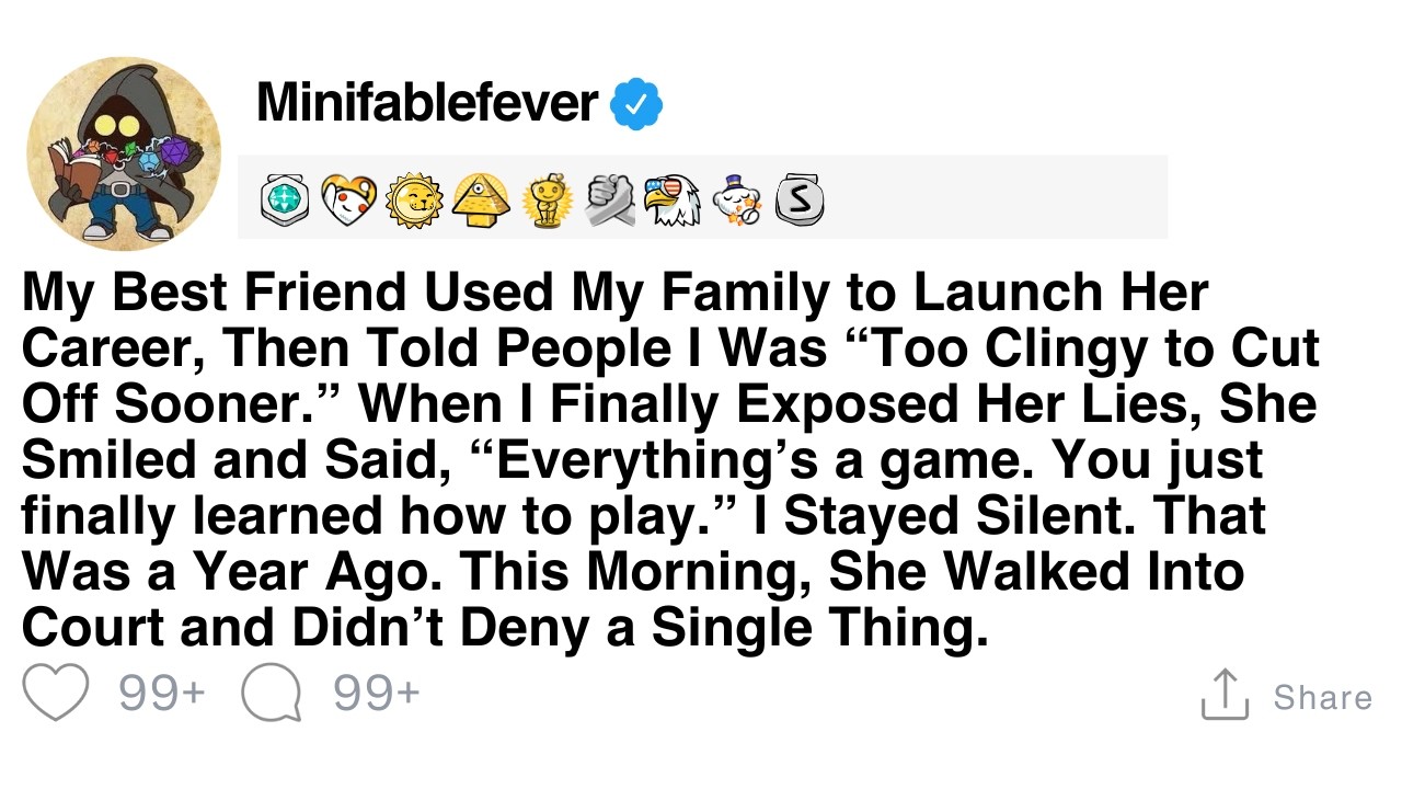 [FULL STORY] When did you realize your friend was using you?