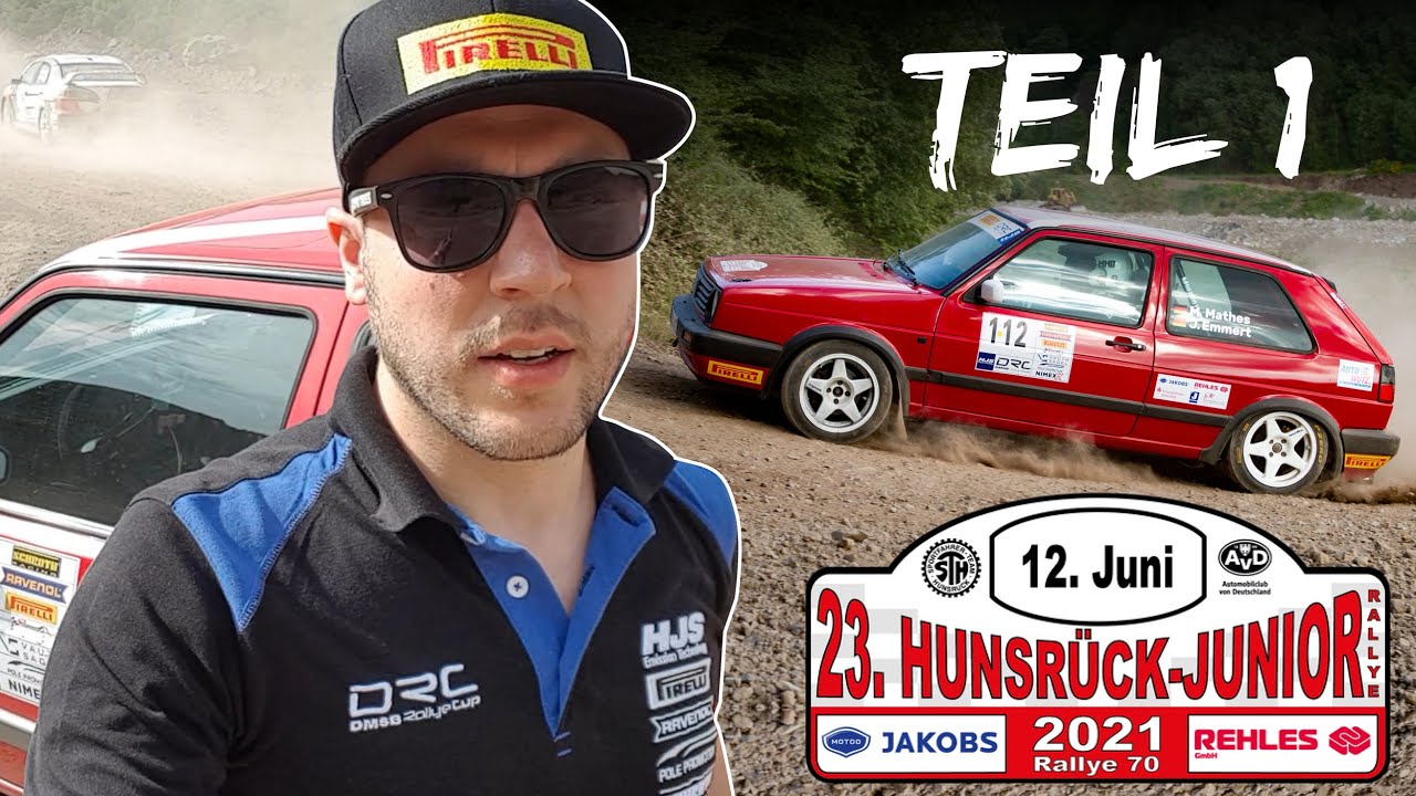 Hunsrück Junior Rallye 2021 VLOG | Mein erstes Youtube Video