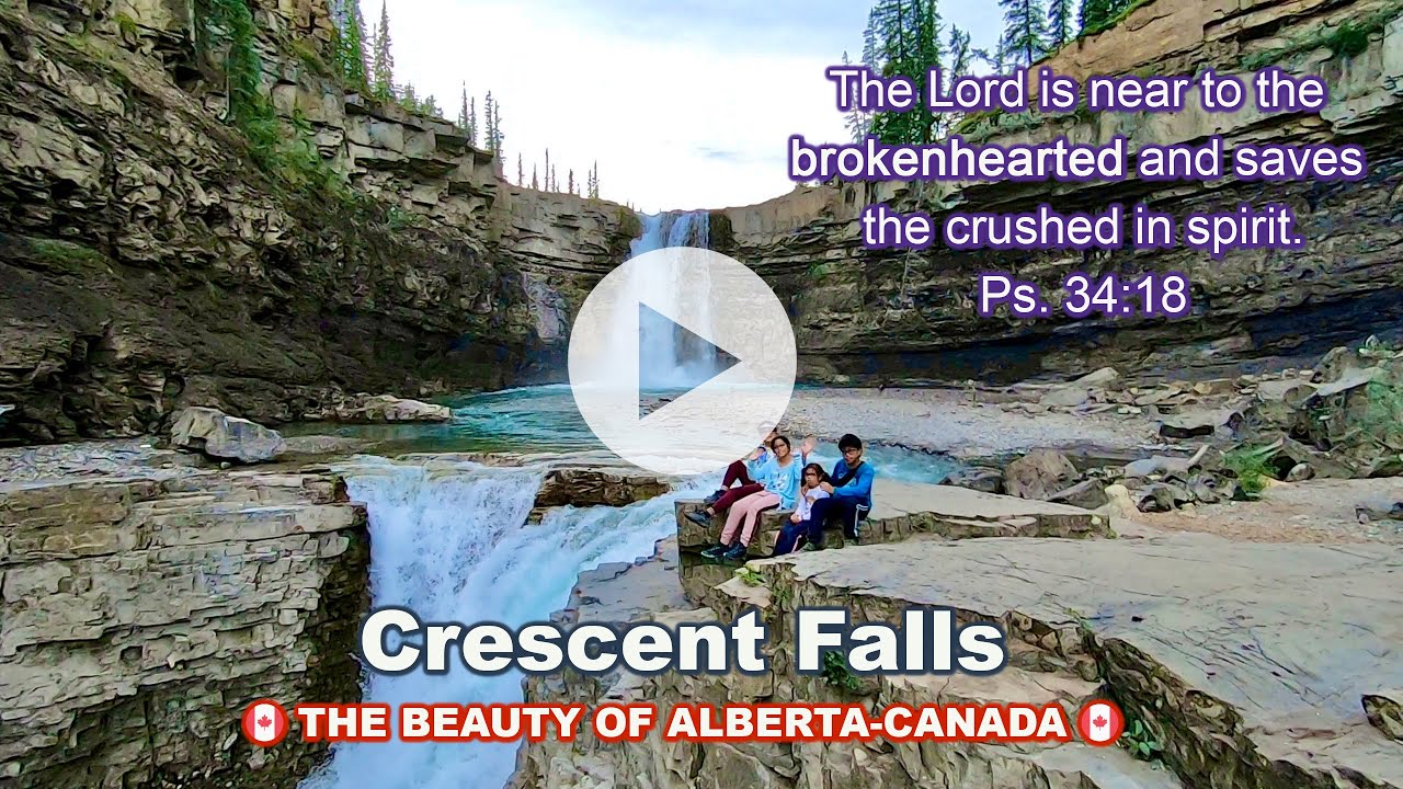 Crescent Falls Hike 🇨🇦 / BEAUTY OF ALBERTA-CANADA