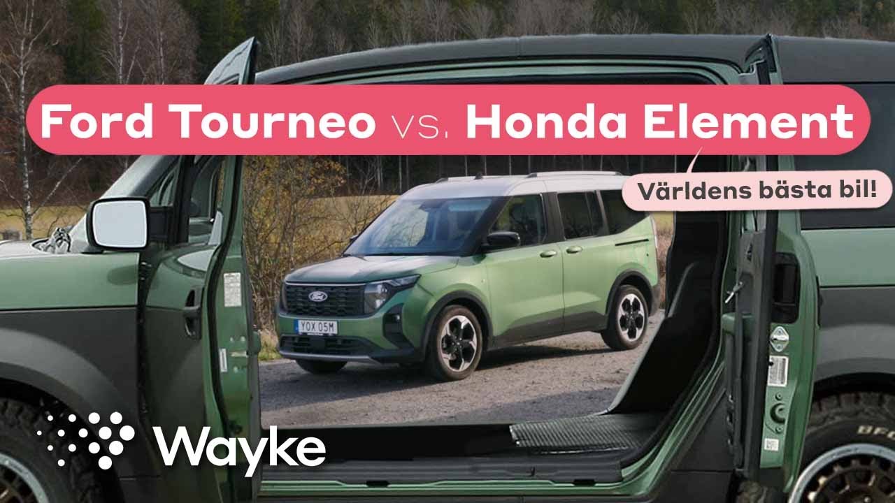 PROVKÖRNING av Ford Tourneo Courier