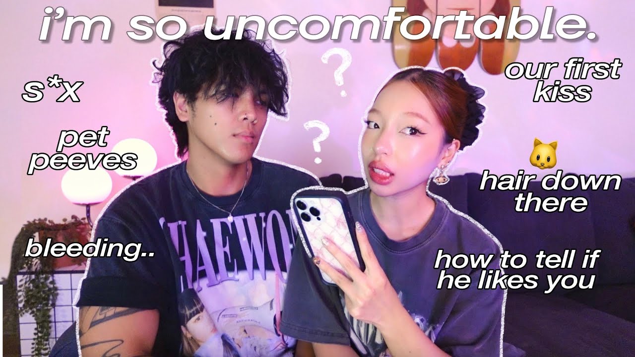 asking my boyfriend questions girls are too SCARED to ask *TMI LOL*