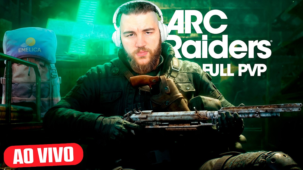 CRUEL, SEM PIEDADE e SEM PVE - ARC RAIDERS - BUSCANDO O 2 RESET !