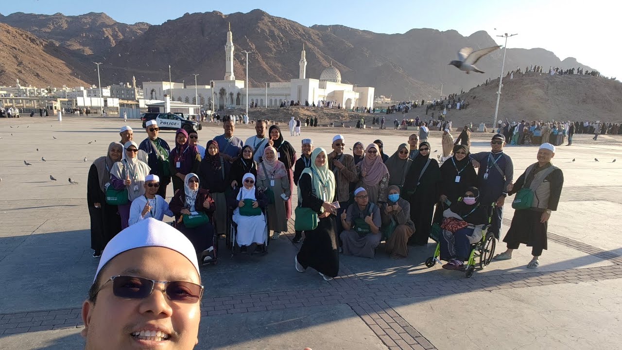 ZIARAH LUAR KE UHUD DAHULU UNTUK GROUP KU15 2024 - SEJUK 16 CELCIUS