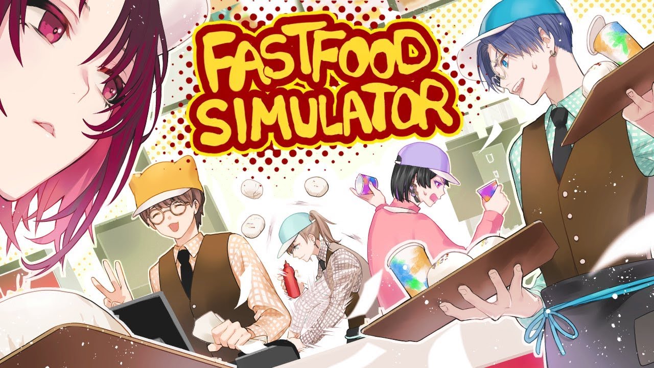 【Fast Food Simulator】タコスの次はハンバーガー【ぶいすぽ/如月れん】