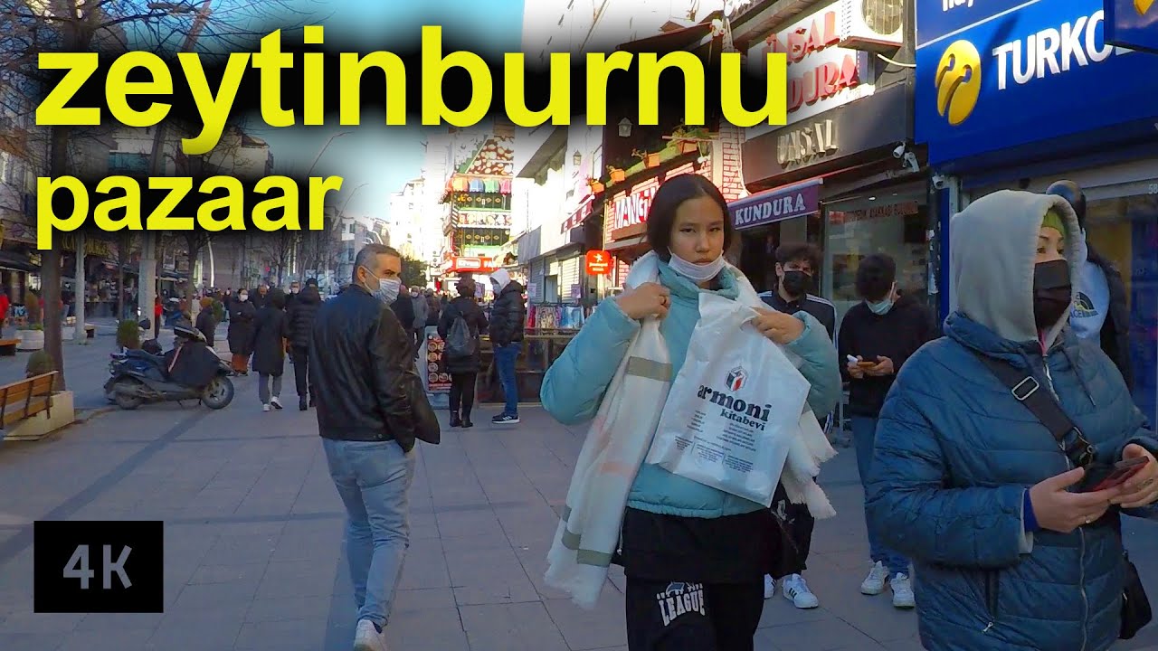 zeytinburnu pazaar - 4k Walking Tour - Istanbul 2022