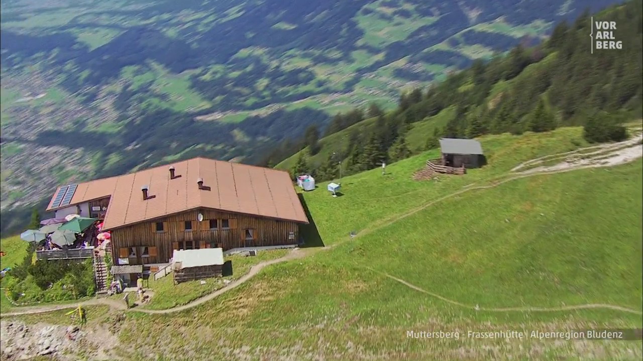 Vorarlberg von oben, Muttersberg - Frassenh&uuml;tte