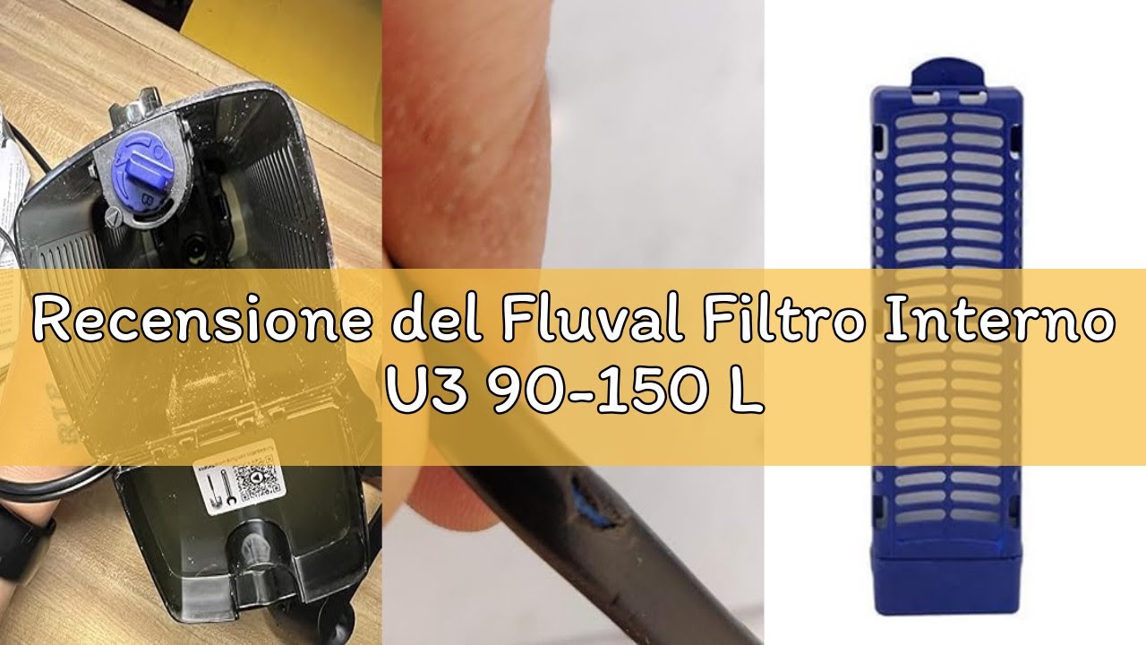 Recensione del Fluval Filtro Interno U3 90-150 L