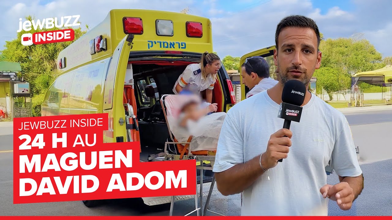 24h au MAGEN DAVID ADOM - jewbuzz inside