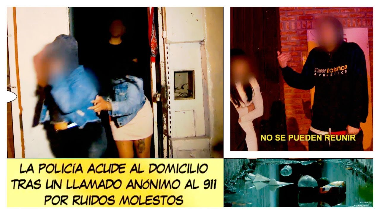 FIESTAS CLANDESTINAS: Caos y descontrol filmado por Policías en acción