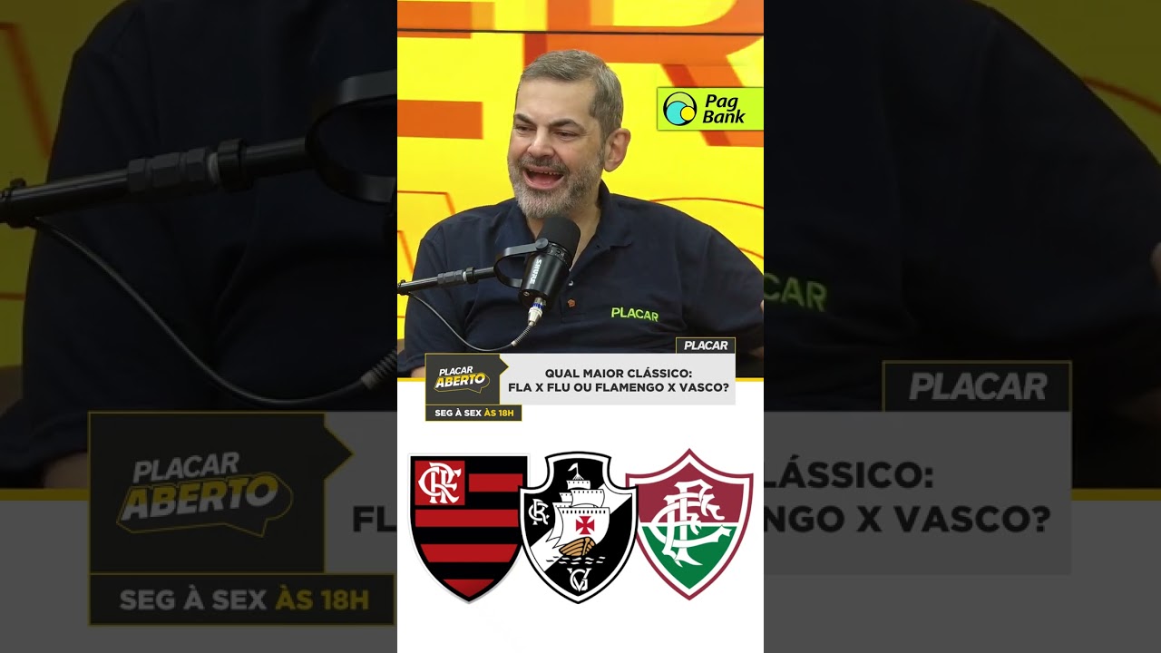 QUAL MAIOR CL&Aacute;SSICO? 👀FLA x FLU ou FLAMENGO x VASCO?