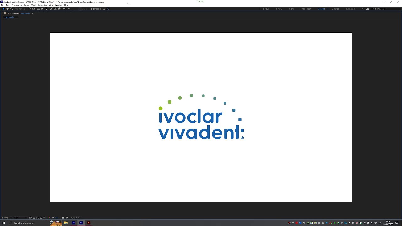Logo Animation Ivoclar Vivadent Making People Smile - IV e.MAX PROJECT 2021 #flaminkgosh