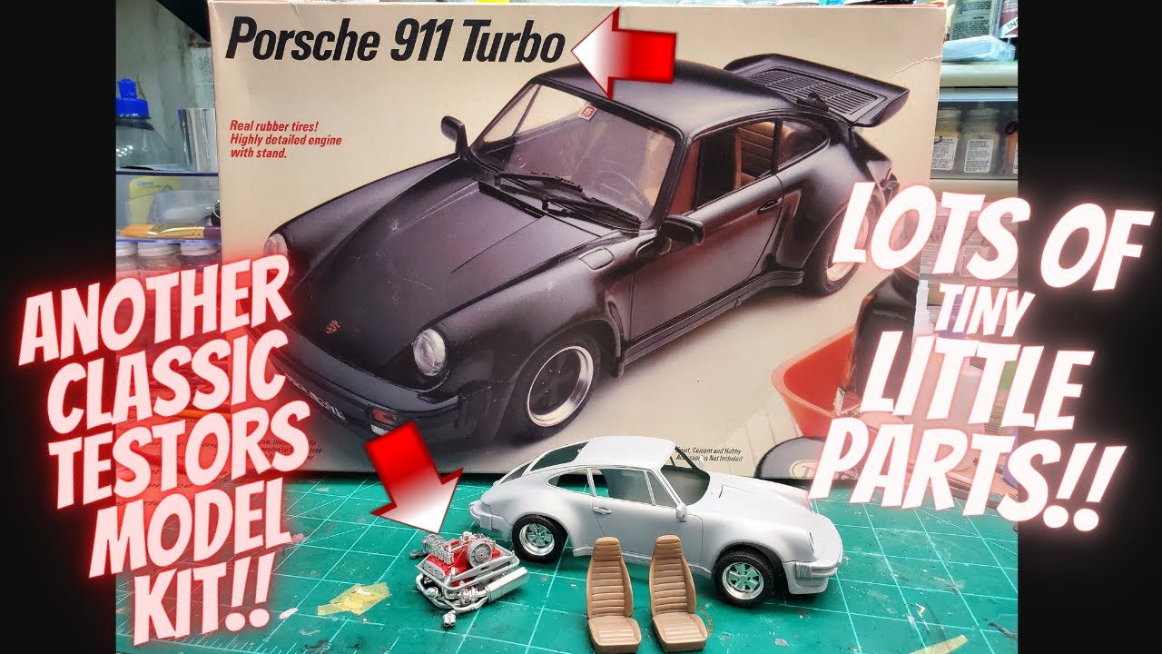 Tiny Parts And Thin Patience!! Testors 1985 Porsche 911 Turbo 