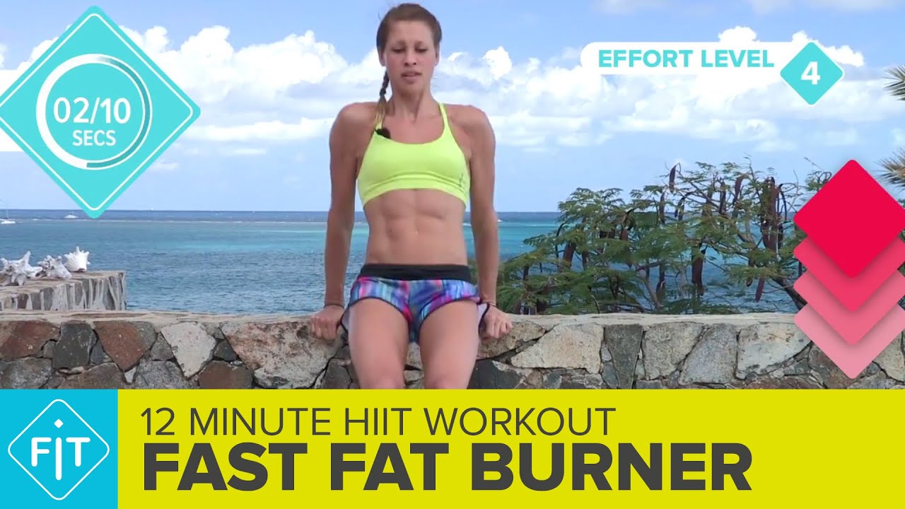 12 Minute Pre-Breakfast HIIT Session – Burn Fat Fast!