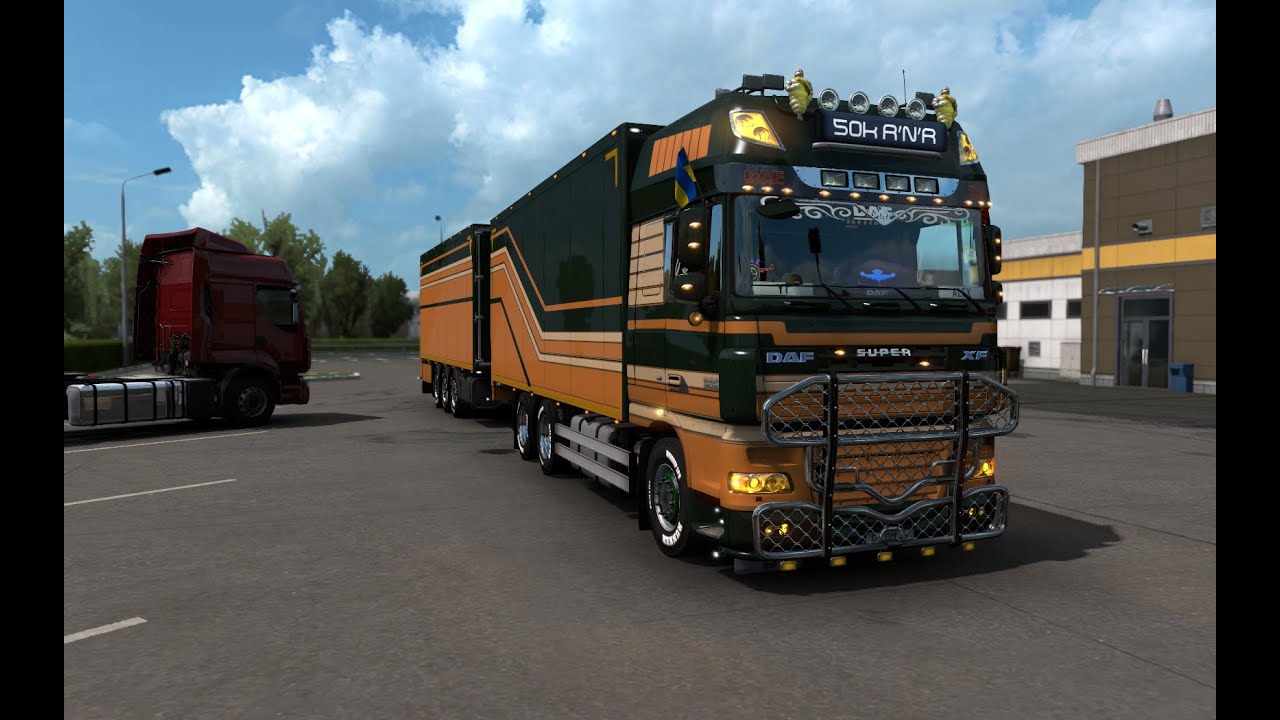[ETS2 1.38.] DAF XF 105 by vad&k v 7.1