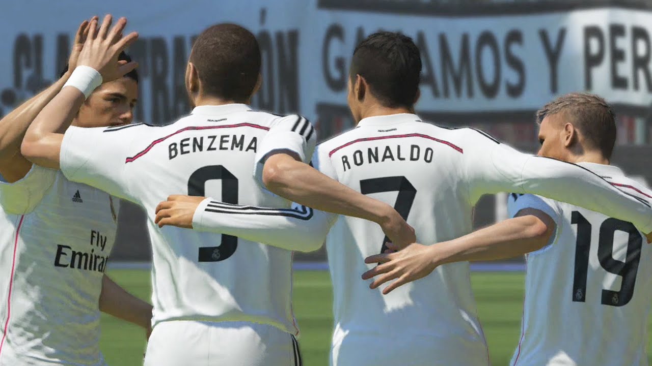PES 2015 ::: Real Madrid 4-0 FC Barcelona ::: El Clásico ::: PS4 Demo Gameplay