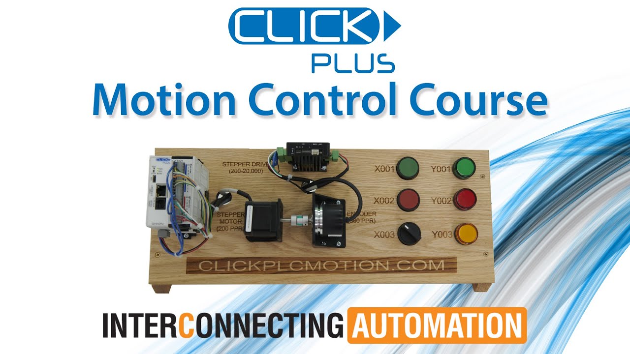 CLICK Motion Control Training Course with Interconnecting Automation