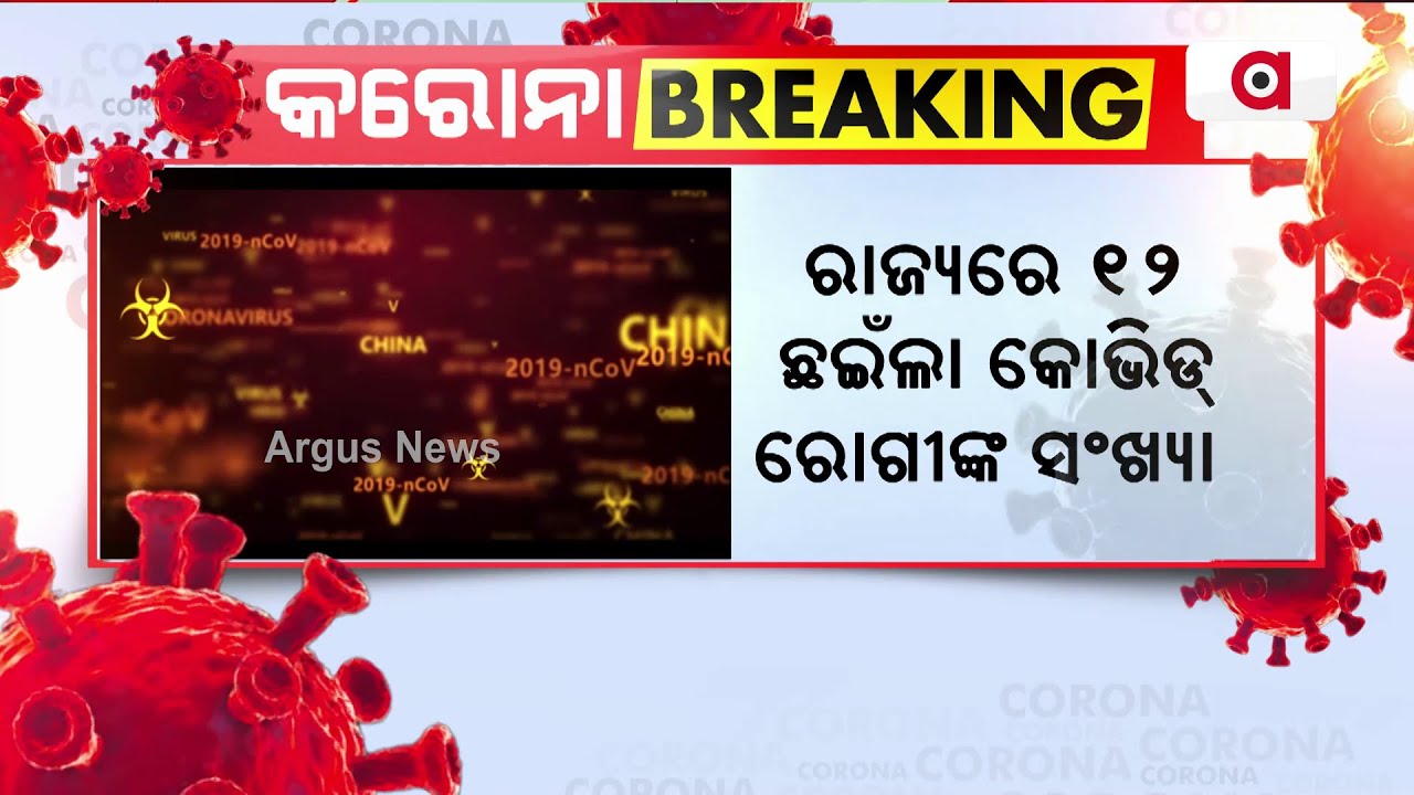 ରାଜ୍ୟରେ ୧୨ରେ ପହଞ୍ଚିଲା କୋଭିଡ୍‌ ରୋଗୀଙ୍କ ସଂଖ୍ୟା | Corona Update | Covid Detect In Odisha | Argus News