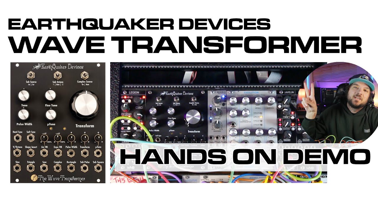 Earthquaker Devices Wave Transformer Oscillator - Hands on Demo