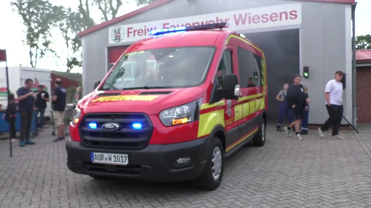[Offizielle Übergabe vom nagelneuen MTW] Freiwillige Feuerwehr Aurich - Ortsfeuerwehr Wiesens