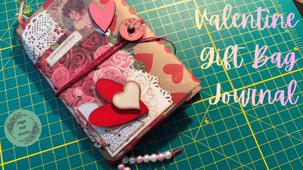 Valentine Gift Bag Journal